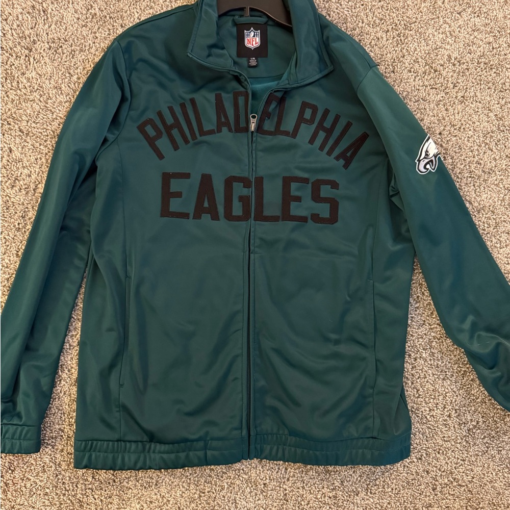 NFL Green Zip-Up Philadelphia Eagles